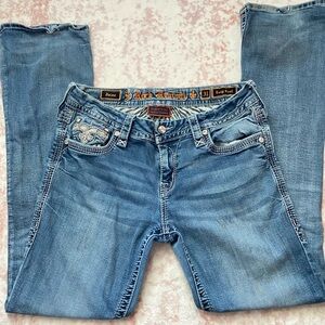 Rock Revival Women's Light Blue Boot Cut Jeans